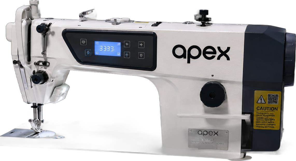 apex LT direct-drive lockstitch machine with in-built trimmer