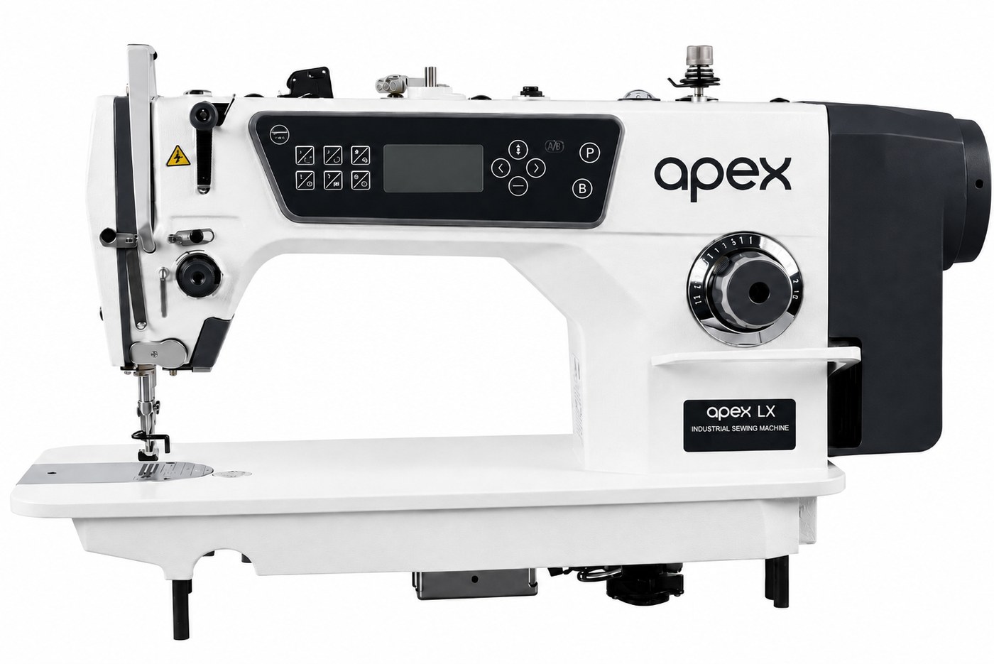 apex LX full-function direct-drive lockstitch machine